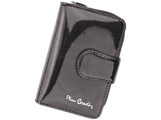 Portfel damski skórzany PIERRE CARDIN 02 LEAF 115 Bordowy