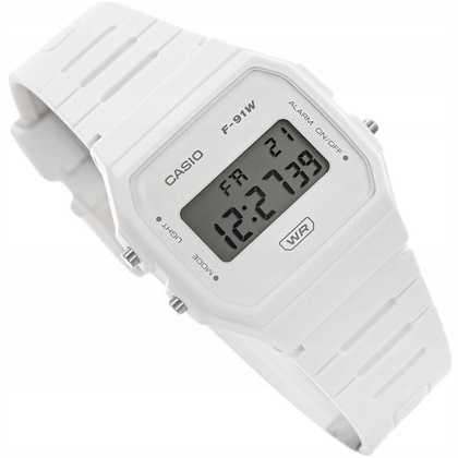 ZEGAREK UNISEX CASIO F-91WB-7A + BOX