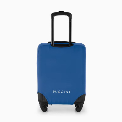 Elastyczny pokrowiec na małą walizkę PUCCINI PBC 7A Niebieski