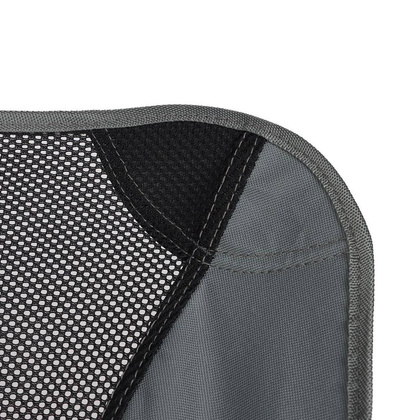 FOTEL TURYSTYCZNO PLAŻOWY 58x52x64CM SZARY