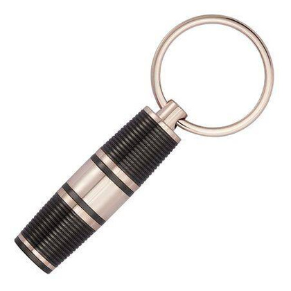 Breloczek na klucze Bold Stripe Gun & Rosegold