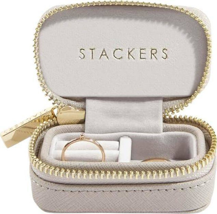Pudełko podróżne na biżuterię Stackers Travel petite taupe