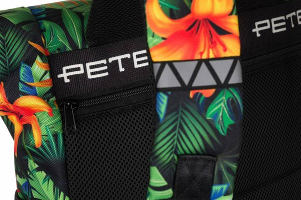 Pojemny, duży plecak damski z poliestru — Peterson