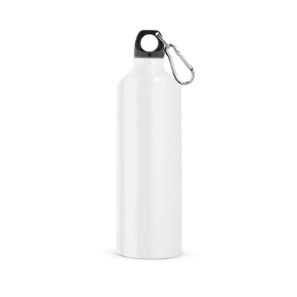 SIDEROT. Aluminiowa butelka sportowa z karabińczykiem 750 ml