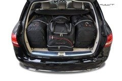 MERCEDES-BENZ C KOMBI 2014+ TORBY DO BAGAŻNIKA 4 SZT KJUST