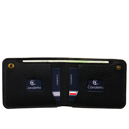 Portfel skórzany Canaletto Slim na zatrzask PM2452s246