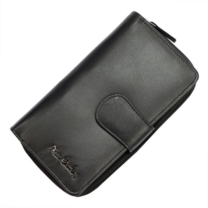 Portfel damski skórzany PIERRE CARDIN TILAK92 2202 Czerwony
