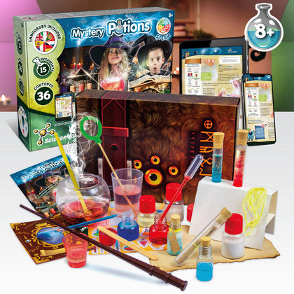 Mystery Potions Kit II. Gra edukacyjna dostarczany z papierową torebką prezentową