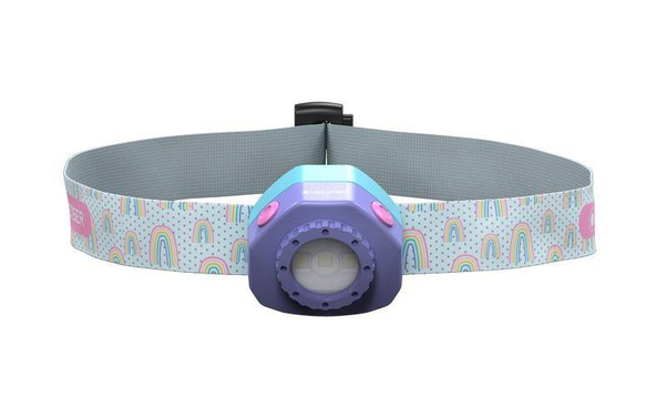 Latarka Czołowa Ledlenser KidLed 4R Lila