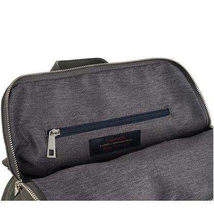 Torbo-plecak damski Canaletto z tłoczeniem w kwiaty TPD490s28t4