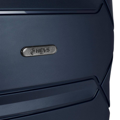 Heys Milos duża granatowa walizka na kółkach 76 cm