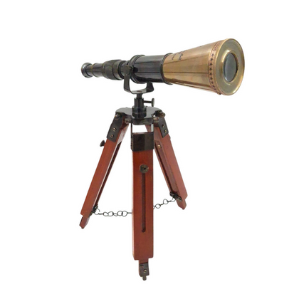 Luneta mosiężna na trójnogu - TEL023H
