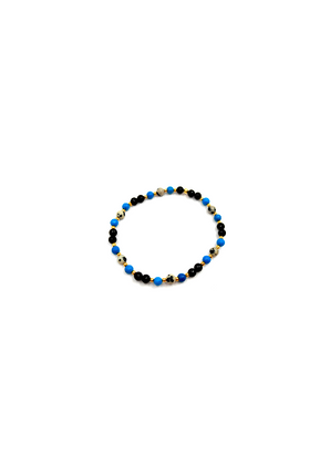 Bransoletka BLUE JASPIS 925