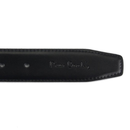 Pasek męski PIERRE CARDIN FWJX5 DOUBLE BLACK-BLUE