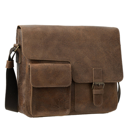 Męska torba skórzana Canaletto A4 vintage – elegancja i funkcjonalność TM245s227