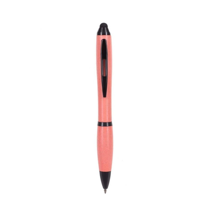 Ekologiczny długopis, touch pen UPOMINKARNIA Różowy 10 szt