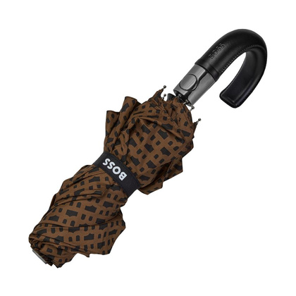 Parasol Monogramme Camel