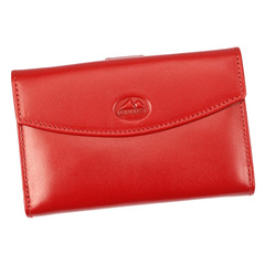 Portfel damski skórzany PELLUCCI 866-47 RFID Czerwony