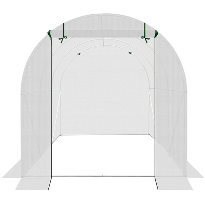 Szklarnia tunel ogrodowy PE 300x200x200cm biały