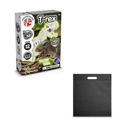 Fossil Excavation Kit IV. Gra edukacyjna dostarczany z torebką prezentową z włókniny