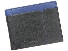 Portfel męski skórzany PIERRE CARDIN TILAK14 8806 RFID Niebieski