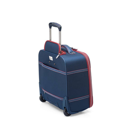 Delsey Chatelet Air 2.0 niebieska torba podróżna typu underseater