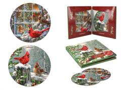 Kpl. 2 podkładek korkowych - Boże Narodzenie (CARMANI)