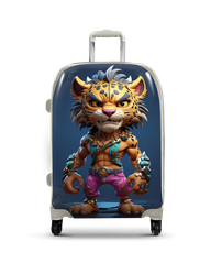 Średnia walizka Tygrys