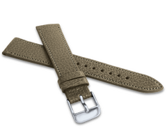 LAVVU Beżowy szyty pasek MEDITERRA z luksusowej skóry Top Grain - 22