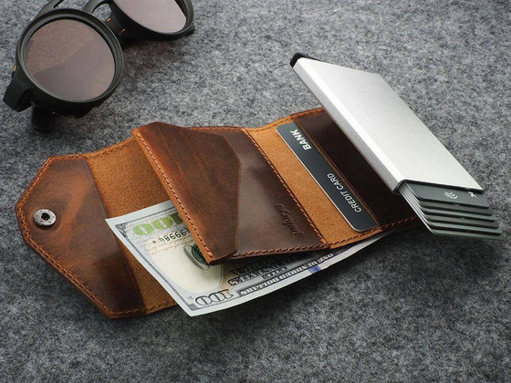 Portfel RFID PORTER - Saddle Leather 1746