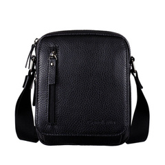 Mała męska torba Canaletto – skóra groszkowana, klapka na magnes TM130