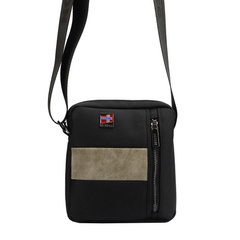 Saszetka Męska Nordee S115 czarny + popiel