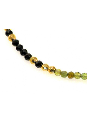 Bransoletka Spinel Turmalin 925