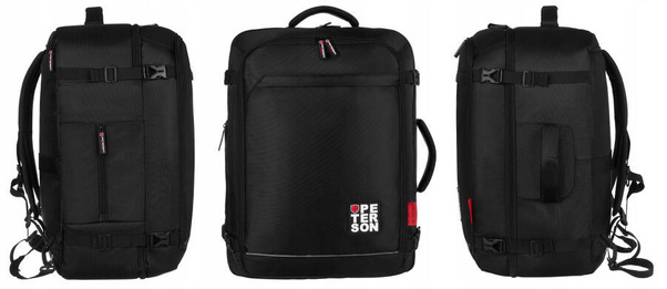 Podrozny wodoodporny pojemny plecak torba z poliestru