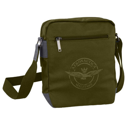 Torba na ramię AERONAUTICA MILITARE City Zielona