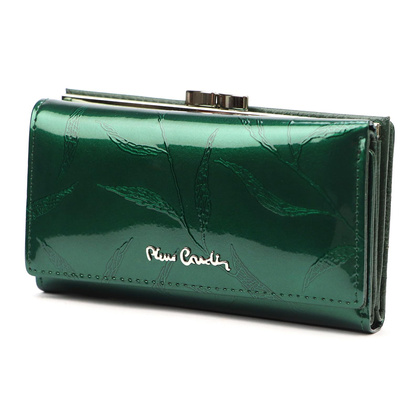 Średniej wielkości skórzany portfel Pierre Cardin