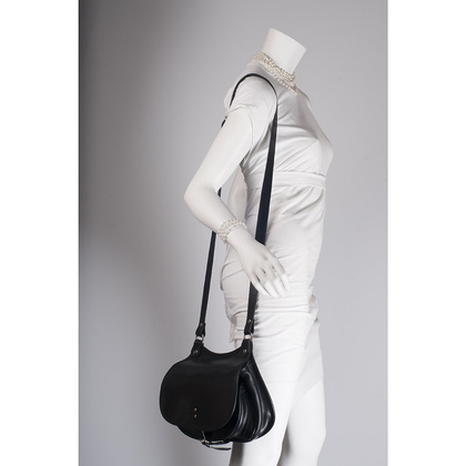 Torebka damska skórzana KEMER B 886/JUCHT Czarna