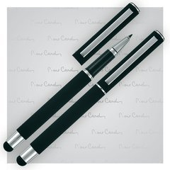 Pióro kulkowe soft touch PIERRE CARDIN Claudie Czarne