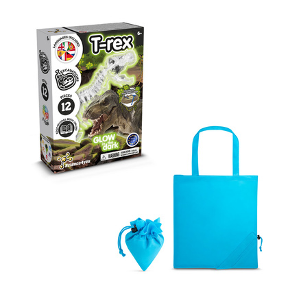 Fossil Excavation Kit V. Gra edukacyjna dostarczany ze składaną torbą prezentową