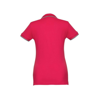 THC ROME WOMEN. Damski slim fit polo t-shirt