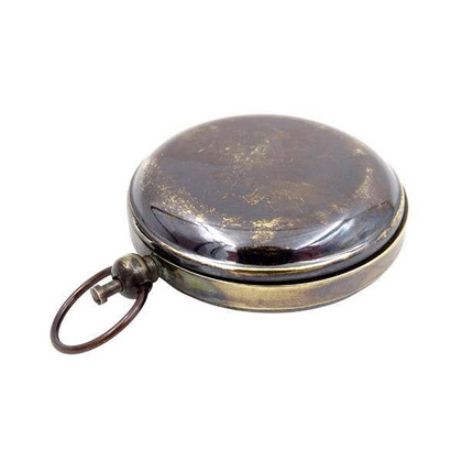 Mały mosiężny kompas - wykończenie antyk NC2884