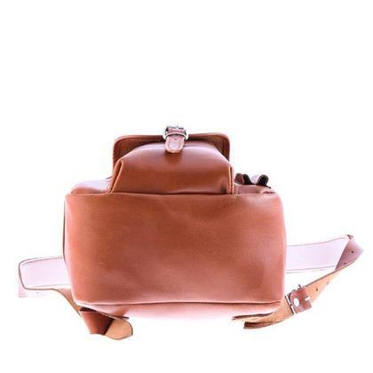 Modny plecak skórzany KEMER VOOC Vintage P1 czarny