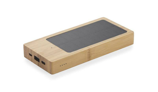 Power bank solarny SONNEN 10 000 mAh Brązowy