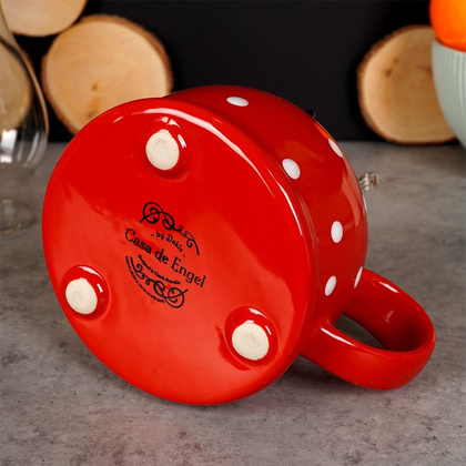 Lampa naftowa ceramiczna 28,5 cm 530 ml