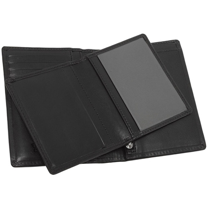 Portfel męski skórzany RONCATO 411613-01 Czarny