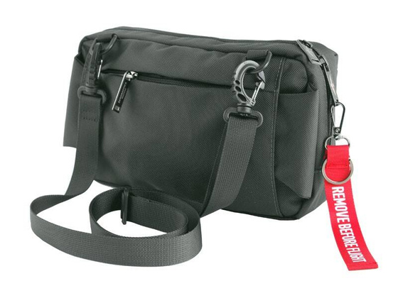 Wielofunkcyjna torba włoskiej AERONAUTICA MILITARE Drone Czarna