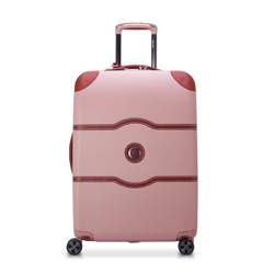 Delsey Chatelet Air 2.0 Duża twarda różowa walizka na kółkach 70 cm
