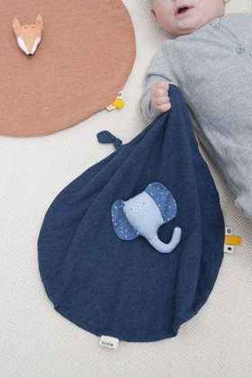 Mrs.Elephant  Baby comforter UPOMINKARNIA