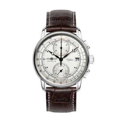 Zegarek Zeppelin 100 Jahre 8670-1 Quarz Srebrny