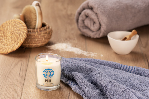 Świeca sojowa 170g - Lemongrass & Ginger - VERA YOUNG